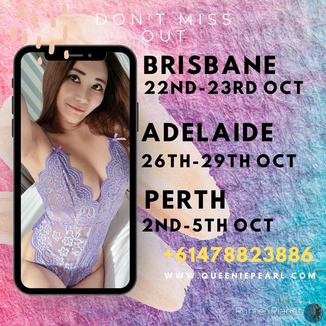 Escort GFE/PSE Queenie Pearl Brisbane/ Adelaide/ Perth tour