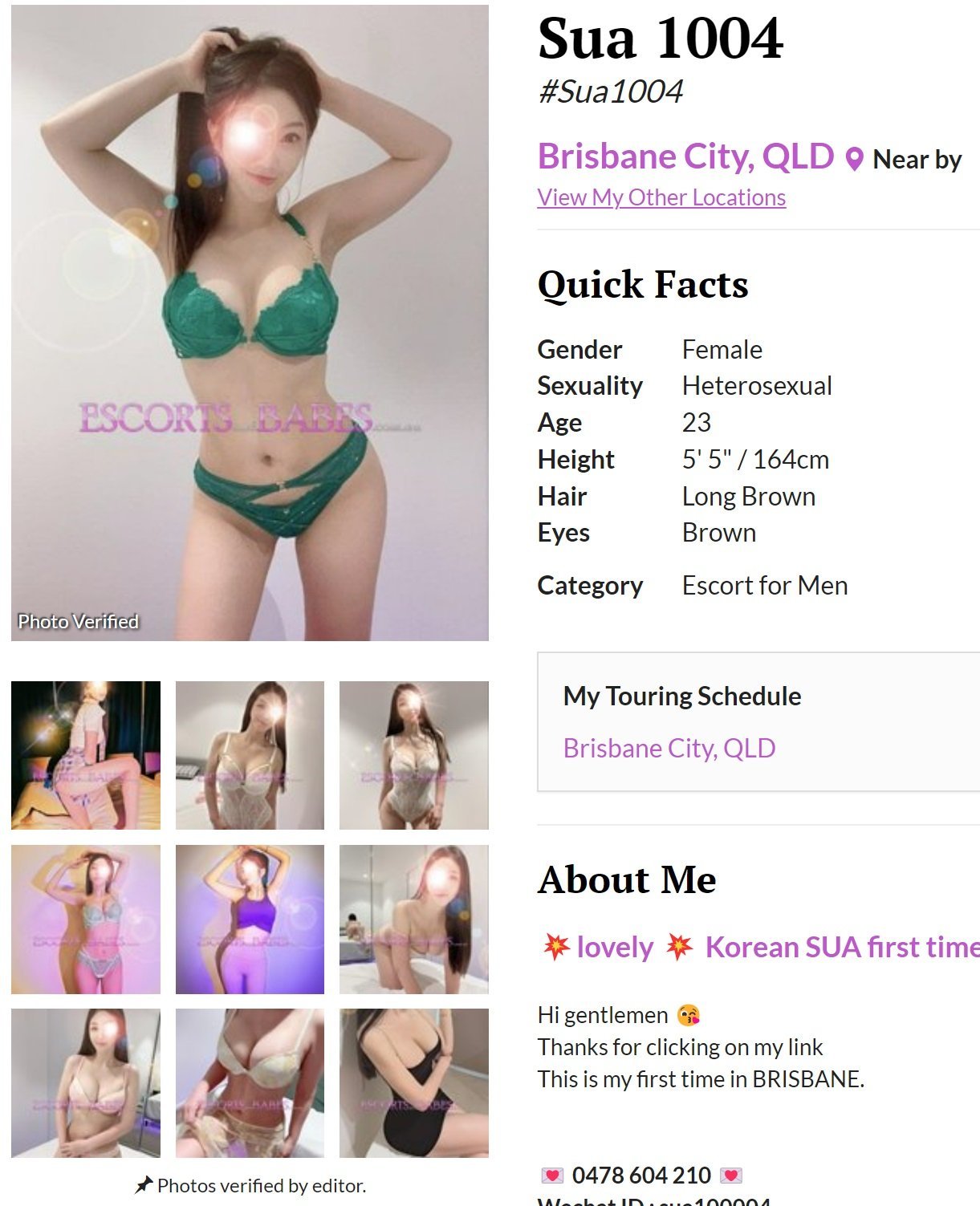 Private Escort - September 2023 - Sua - QLD Private Escorts Unsorted  Reviews - Punter Planet