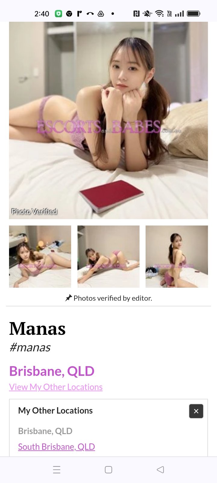 Private Escort - January 2024 - Manas - QLD Private Escorts Unsorted  Reviews - Punter Planet